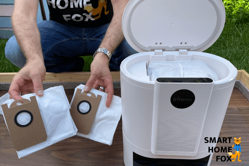 ultenic t10 sac a poussiere station aspiration